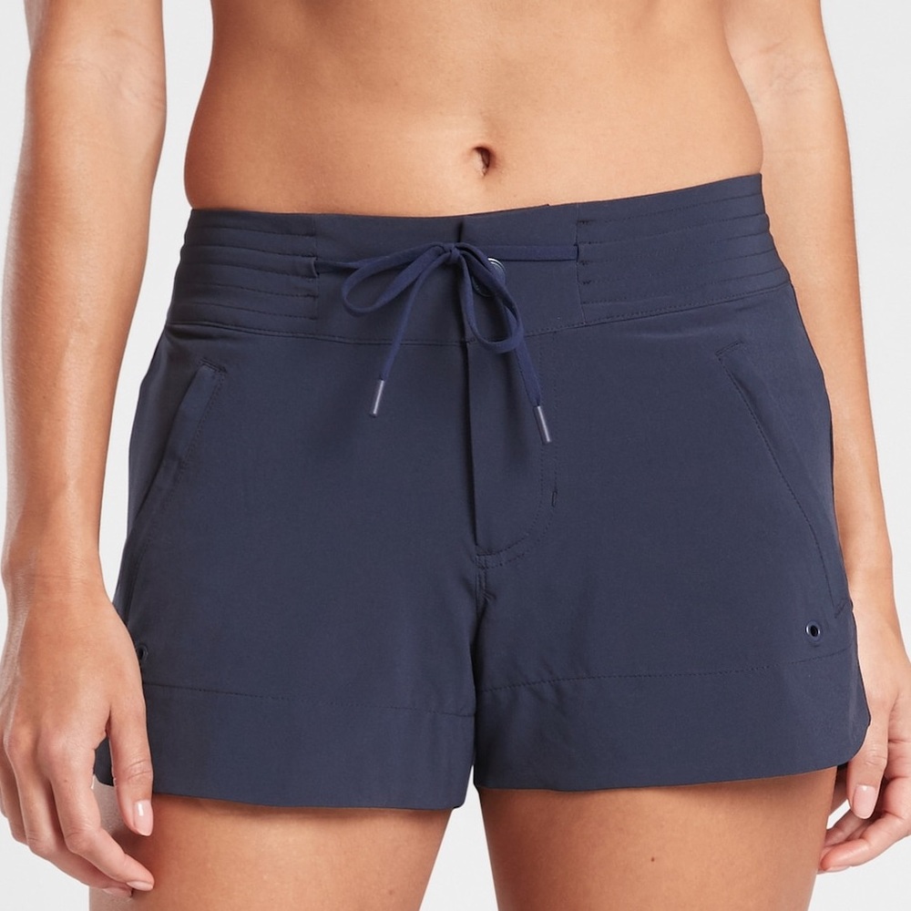 Athleta Women’s Hudson Boardshort Shorts blue Size 14 Navy Blue